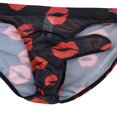 thumbnail image 4 of Calzoncillos cómodos para hombre, lencería de tiro bajo, bragas suaves, calzoncillos transpirables para hombre XXL Macarena Calzoncillos de hombre, 4 of 8