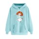 thumbnail image 3 of Heisall Womens Hoodies Long Sleeve Casual Loose Pullover Hooded Sweatshirts Autumn Winter Fashion, 3 of 5