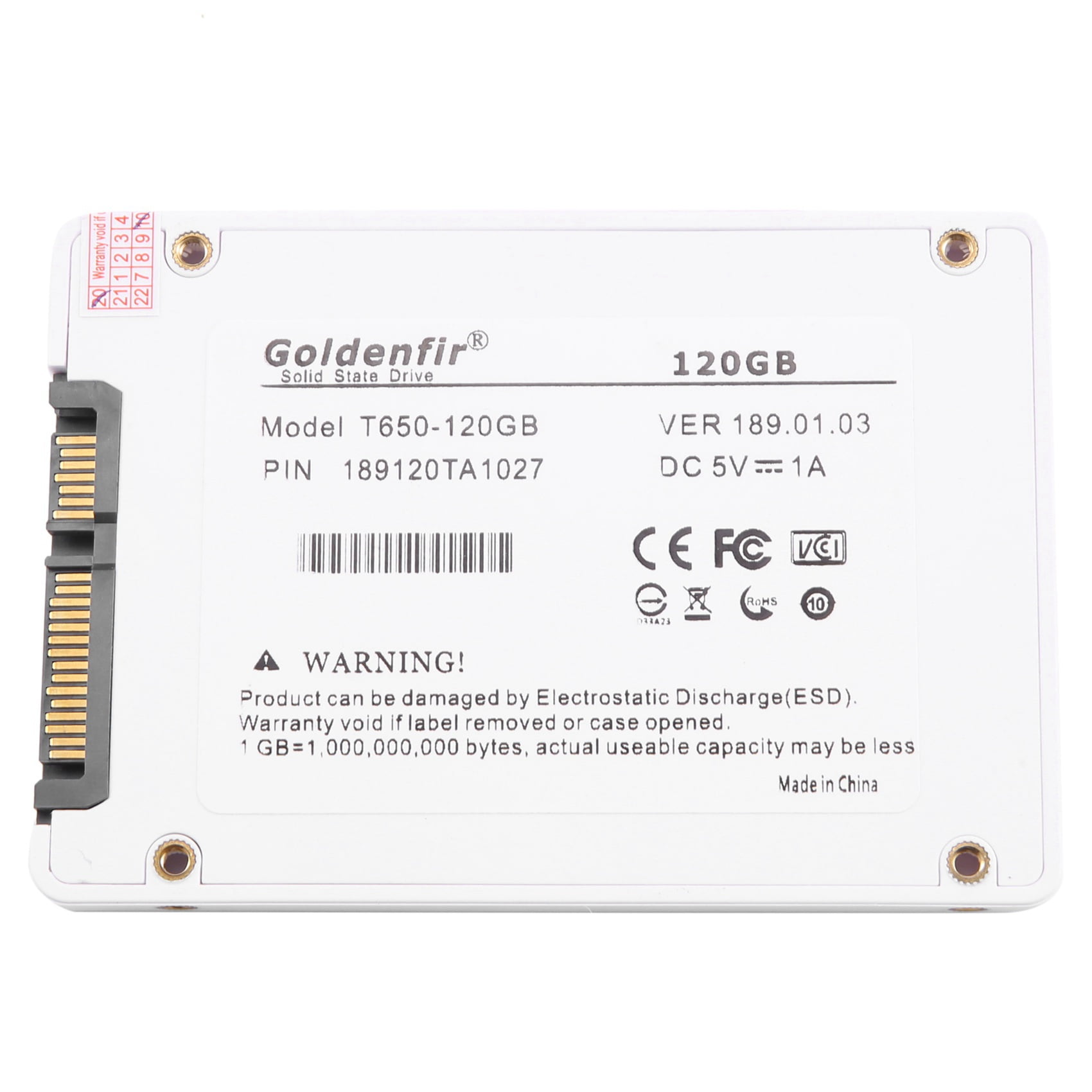 4X Goldenfir SSD 120GB SSD 2.5 Hard Drive Disk Disc Solid State Disks 2.5Inch Internal SSD