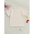 thumbnail image 6 of RUINIXCW Toddler Baby Girl Back to School Shirt Kids Kindergarten Outfit First Day of School Outfit Book Pencil Bus Printed Short Sleeve Loose T Shirt Top Big Girls Summer Shirts Clothes 3-9 Years, 6 of 9