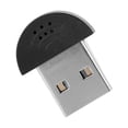 thumbnail image 4 of Ccdes Portable USB Mini Studio Speech Microphone Recording Audio MIC Adapter For Computer PC, Super Mini USB 2.0 Microphone MIC Audio Adapter Driver Free for MSN PC Notebook, Super Mini USB 2.0 Plug M, 4 of 8