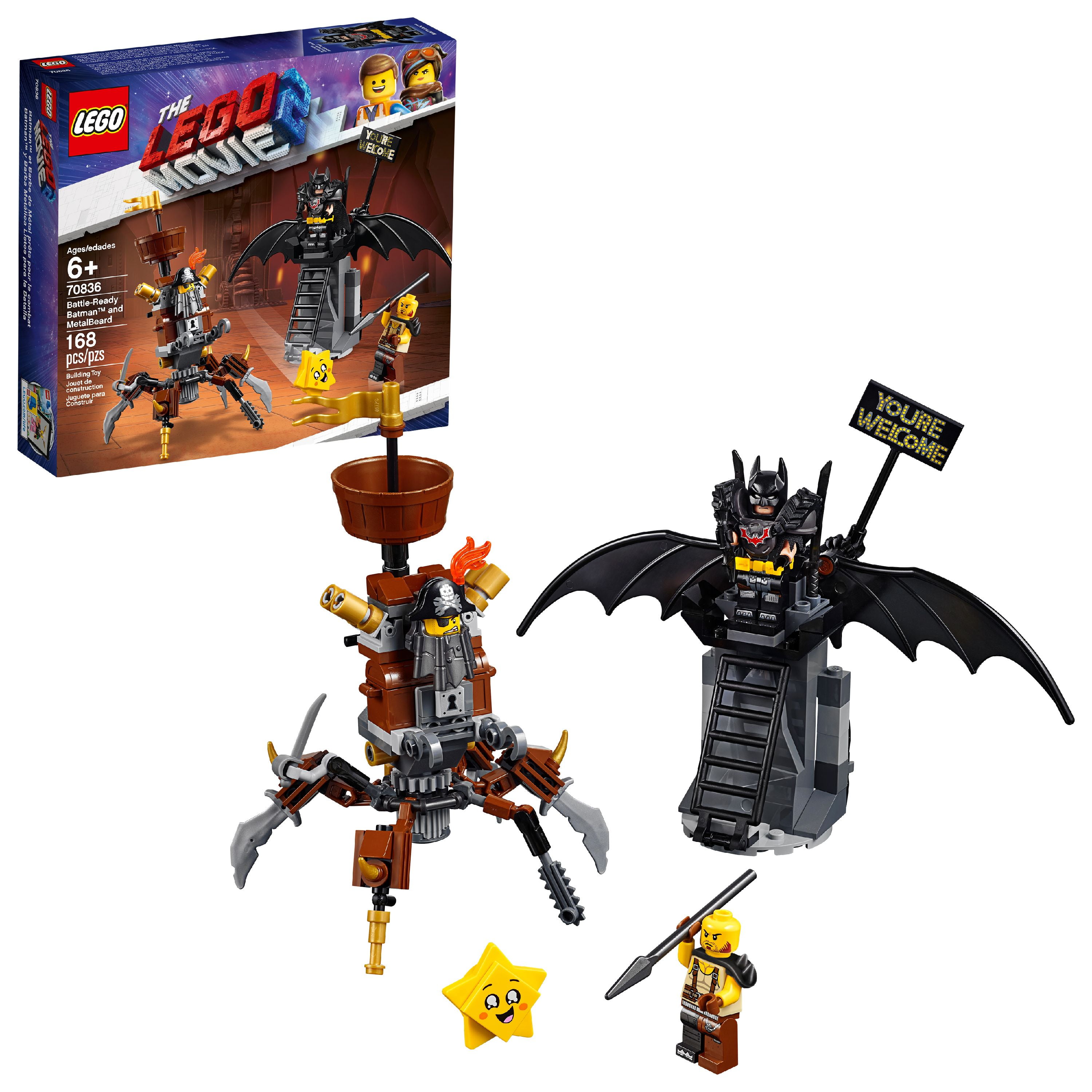 Lego Movie Battle Ready Batman And Metalbeard 70836 Walmart Com