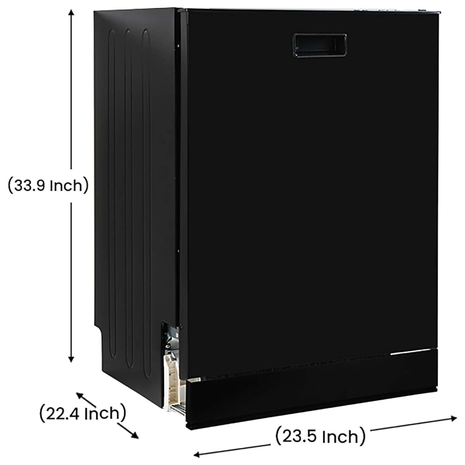 Equator 24 in Dishwasher Top Control 3 Rack 15 place 3.4g QUIET 51 dB 110V EStar