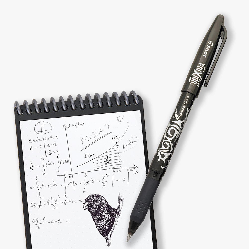 Rocketbook Mini Smart Writing Pad, Dot-Grid, 48 Pages, 3.5" x 5.5", Black - image 4 of 9