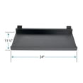 thumbnail image 2 of SSWBasics Wall Shelf - Black Wire Display Shelf  11½”D X 24”L  10” Display Area  Some Assembly Required, 2 of 7