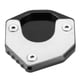 thumbnail image 3 of Accesorio para motocicleta, almohadilla de placa de ampliación para motocicleta KS BLK Almohadilla de extensión de soporte lateral Resistente y duradera, 3 of 9