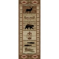 thumbnail image 2 of Rug Empire American Destination River Camp Southwest Area Rug 5'3" x 7'3" 5' x 8' Indoor Cabin & Lodge, 2 of 5