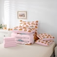thumbnail image 6 of Erosebridal Funny Capybara Pattern 7-Piece Twin Bedding Sets,Hawaii Summer Holiday Bedding Comforter Set For Kids Girls ,Reversible Pink, 6 of 7