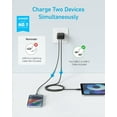 thumbnail image 2 of Anker 2-Pack 20W Dual Port USB Fast Wall Charger, USB C Charger Block Compatible with iPad 10 and More (2-Pack 5 ft USB-C Cable Included), 2 of 9