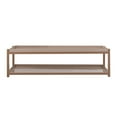 thumbnail image 6 of happimess SRK1000B Industrial Compact 10.75" 6-Pair 2-Tier Iron Shoe Rack, Two-Tone Brown, 6 of 9
