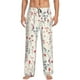 thumbnail image 1 of Balery Wildflower Watercolor 3 Pantalones de pijama para hombre, pijama ultraligero, pantalón de descanso-Medium, 1 of 6