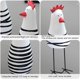 thumbnail image 2 of Figura decorativa de gallo de madera para decoración del hogar, accesorios de decoración del hogar, estatua de animal para sala de estar, figuritas talladas de pollo lindo para decoración del hogar (, 2 of 5