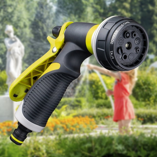 Boquilla De Jardín De Riego Boquilla de pulverización de jardín, pulverizador de riego de alta presión para lavado de coches (verde hierba) Wdftyju Libre de BPA