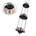 thumbnail image 3 of Guardoinrt Carillons Éoliens en Métal pour Extérieur avec Délice Musical, Carillon Éolien avec Clochettes 3 Carillons Rouges 1 Pce, 3 of 6