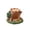 Tree Cave, variant on Esaierr Stump Decor, Miniature Tree Stump Mini Resin Grassland Tree Cave Ornament 3.2x4.7x4.2in