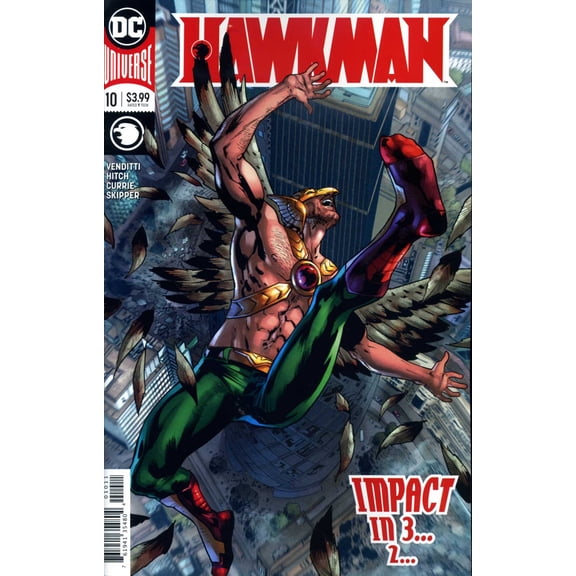 Hawkman (5th Series) #10 VF ; DC Comic Book