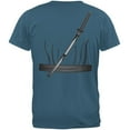 thumbnail image 2 of Halloween Ninja Assassin Costume Mens T Shirt Indigo Blue MD, 2 of 2