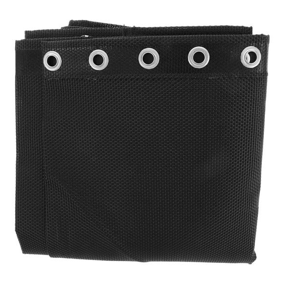 OUNONA Black Folding Lounge Chair Replacement Mesh Fabric, Lightweight and for Patio, Outdoor, Camping, and Garden Use