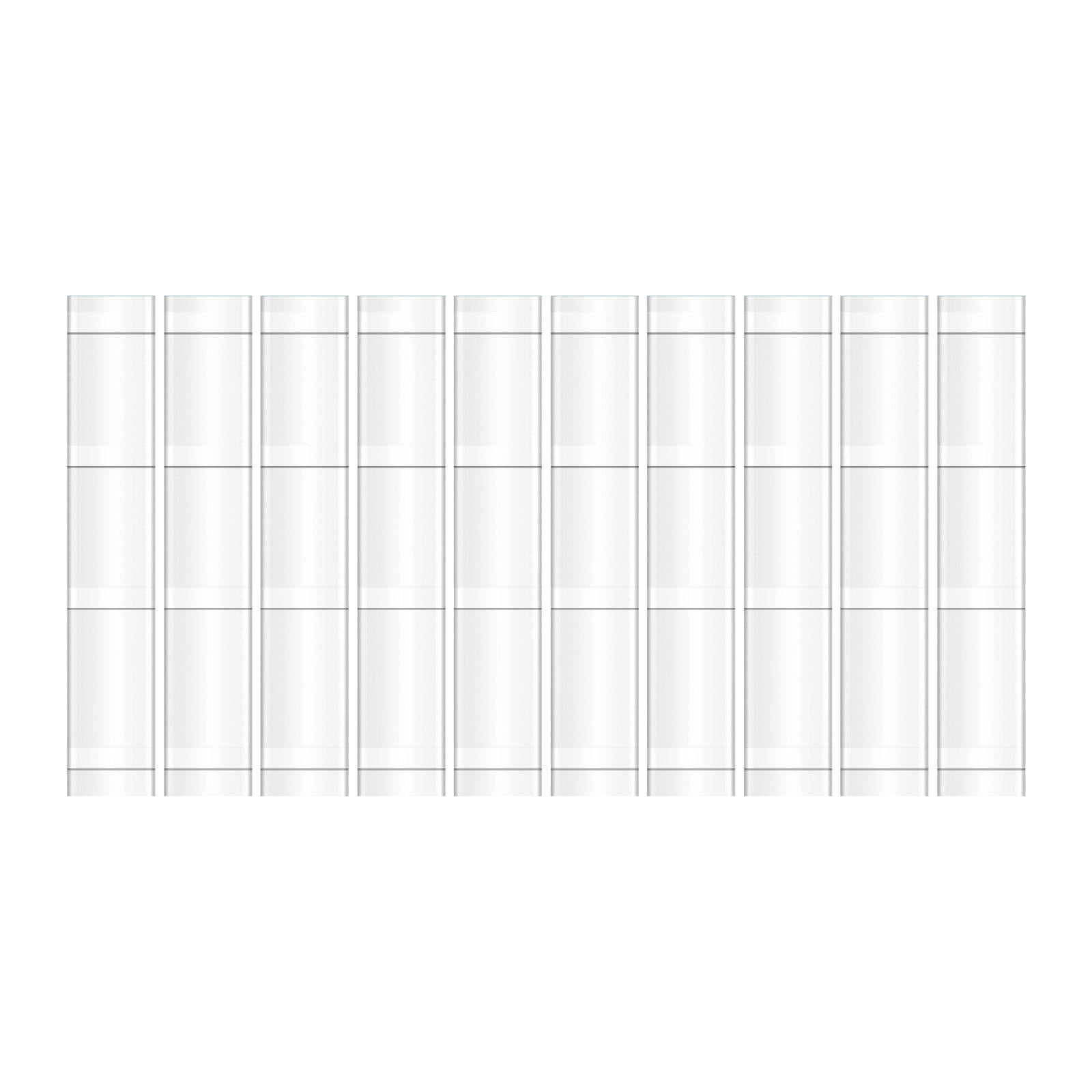 10 Packs Book Binder Thermal Glue Strips Hot Melt EVA Resin Flexible Material for Reports Documents Craft Projects