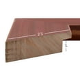 thumbnail image 4 of Craig Frames Jasper Wide, 24x24 inch Picture Frame, Country Weathered Red, 4 of 5