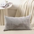 thumbnail image 2 of Home Soft Things Textured Velvet Pillow Covers (Set of 2), - Simply Taupe - 14" x 26", 2 of 6