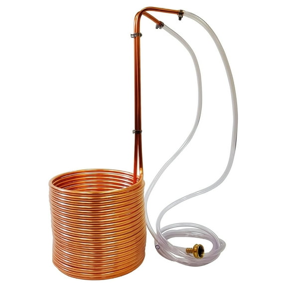 W3850-CV Super Efficient 3/8 x 50' Copper Wort Chiller