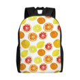 thumbnail image 1 of Fotbe Lemon Orange Mochila de Viaje para Laptop, Mochila Ejecutiva Delgada y Resistente 15.6", 1 of 8