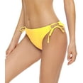 thumbnail image 2 of GHSDFBB Women's Tie Side Bikini Bottoms Mid Rise String Bathing Suits Bottom, 2 of 7