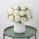 thumbnail image 3 of Billuyoard 9 cabezas de rosas flores artificiales ramo de boda flor falsa de seda boda Flores artificiales, 3 of 6