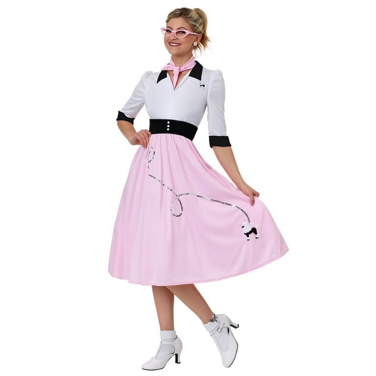 Women's Sock Hop Sweetheart Costume