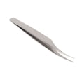 thumbnail image 5 of YAHHU Eyelash Extension Tweezers Accurate Stainless Steel Makeup Tools Sandblasted Silver Dolphin Tip Style for Volume Lashes and False Lashes 5.5 inches / 14 cm Long, 5 of 9