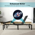 thumbnail image 6 of Adjustable Bed Base,Bed Frame with Head and Foot Incline,Anti-Snore, Wireless Control, TXL, 6 of 6