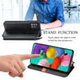thumbnail image 3 of Dteck Case For Samsung Galaxy A71 5G (6.7 inches),Luxury Leather Wallet Card Holder Flip Cover Protective Shockproof Kickstand Phone Case ,Black, 3 of 7