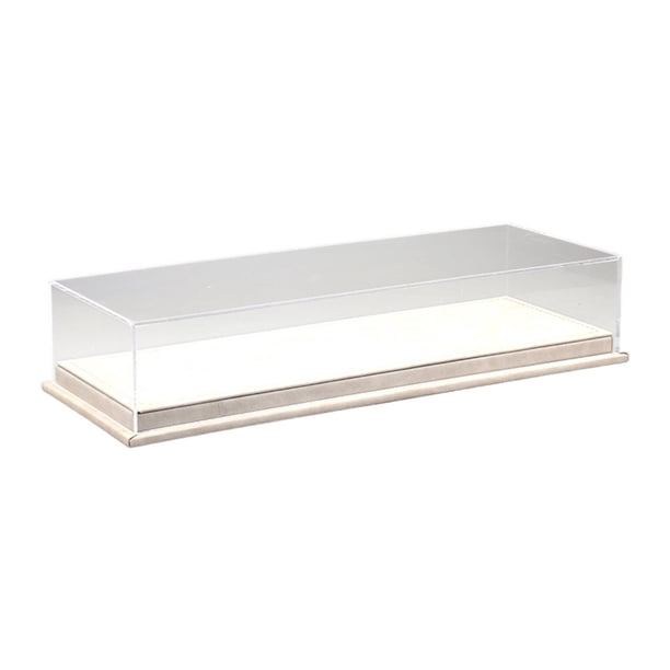 Vitrina organizadora para modelos de coches a escala 1:64, para guardar objetos de colección, decoración del hogar, caja de exhibición para coches Beige