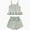 005 Light Green, variant on Toddler Baby Girl Outfits Solid Summer Clothes Ruffles Hem Sleeveless Tank Tops Elastic Waist Shorts 2Pcs Clothes Set Kaprioy Toddler Girl Clothes 18 24 Months 2T 3T 4T