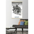thumbnail image 2 of Star Wars: Visions - Storm Troopers Wall Poster with Wooden Magnetic Frame, 22.375" x 34", 2 of 3