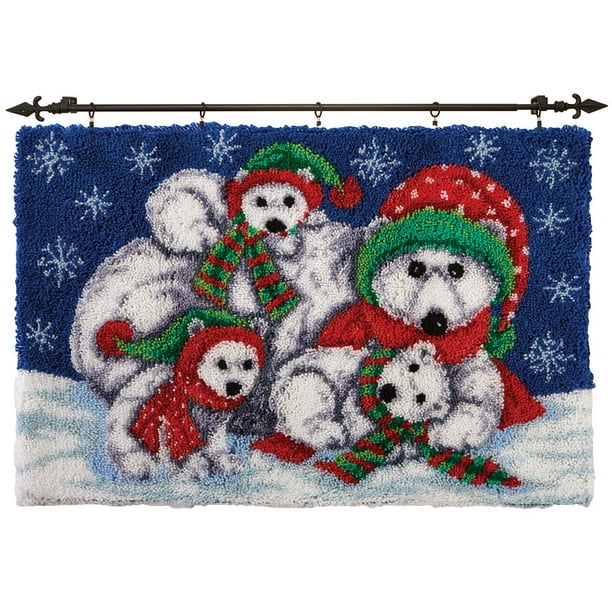 Herrschners® Polar Nights Latch Hook Kit