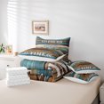 thumbnail image 4 of Erosebridal Rustic Farmhouse Bedding Sets Queen Size, Sailboat Comforter Sets with Sheets, Paddle Decor, Reversible 7pcs, 4 of 5