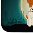 thumbnail image 4 of Carolines Treasures BB2291DDM Halloween Scary Wire Fox Terrier Dish Drying Mat, 4 of 4