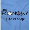 thumbnail image 2 of Economy Adult Finances Wall Street Plus Size Crewneck Graphic Tee Shirt Brisco Brands 3X, 2 of 5