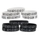 thumbnail image 1 of 10 pulseras musicales: pulsera decorativa de silicona con notas silábicas para festivales de música, ideal para conciertos y festivales., 1 of 5
