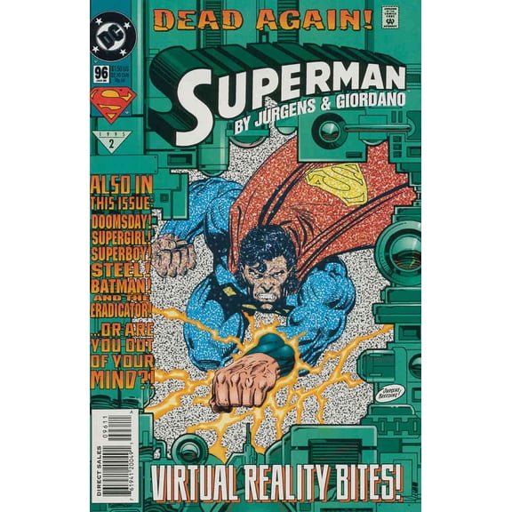 Superman (2nd Series) #96 VF ; DC Comic Book