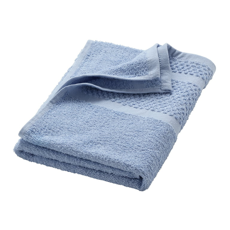 Durability, with Bath Blue Mainstays Set Piece Towel Softness Office Upgraded & 10