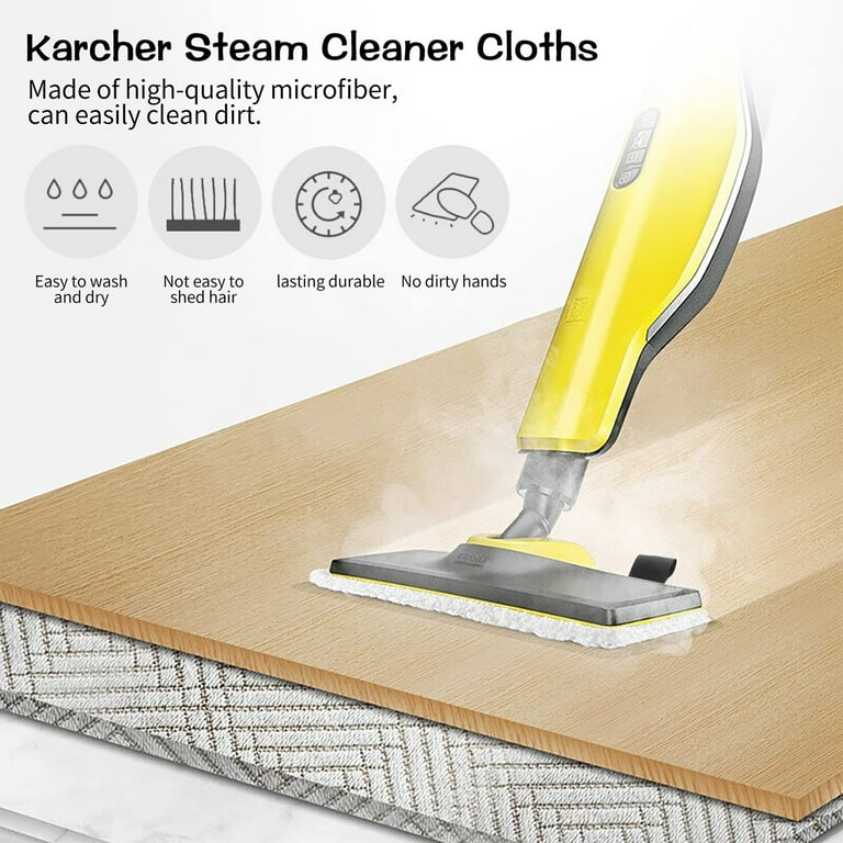 5 Pack Karcher Steam Cleaner Pads, Karcher Steam Cleaner