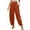 *Red, variant on ClodeEU Womens Bohemian Wide-Waist Casual Pants,Solid Color Loose Trendy Pants with Pockets Beige,Womens Plus M