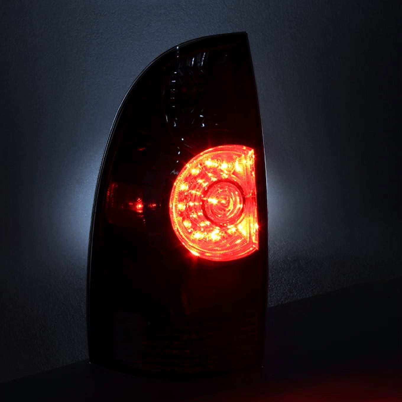 AKKON - For 2005-2015 Tacoma Dark Red Rear Tail Lights Brake Lamps Left + Right Replacement