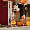 thumbnail image 4 of Decoraciones de esqueleto de Halloween de 36 pulgadas, esqueleto posable de Halloween de 3 pies, huesos de cuerpo humano realistas de plástico con articulaciones móviles para decoración de fiesta de H, 4 of 4