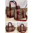 thumbnail image 6 of PIKADINGNIS Women Chic Canvas Shoulder Bag Satchel Hobo Crossbody Bag Tote Purse Large Small, 6 of 6