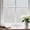 Crystal Lattice, variant on Frosted Glass Window Film, Window Film for Front Door Bathroom, Decorative Non-Adhesive Cling Window Lattice Covering UV & Heat Blocking, 17.3x78.7 Inches