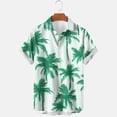 thumbnail image 4 of Camisetas de Lino para Hombres Vintage Bowling Manga Corta Cuello Cubano, Retro Playa Y Verano Hombre Manga Corta Botón Abajo Camisetas, 4 of 6